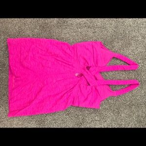 Athleta Neon Pink Tank